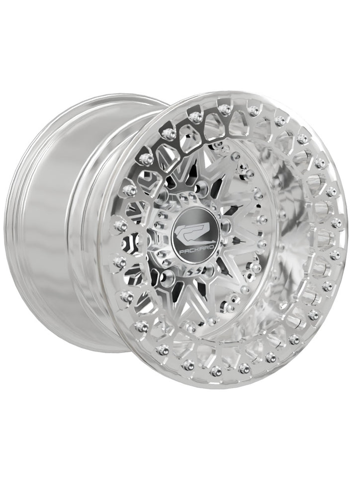 V2 Super Star - FF Forged Polished Beadlock - Silver Maverick R 6x139.7