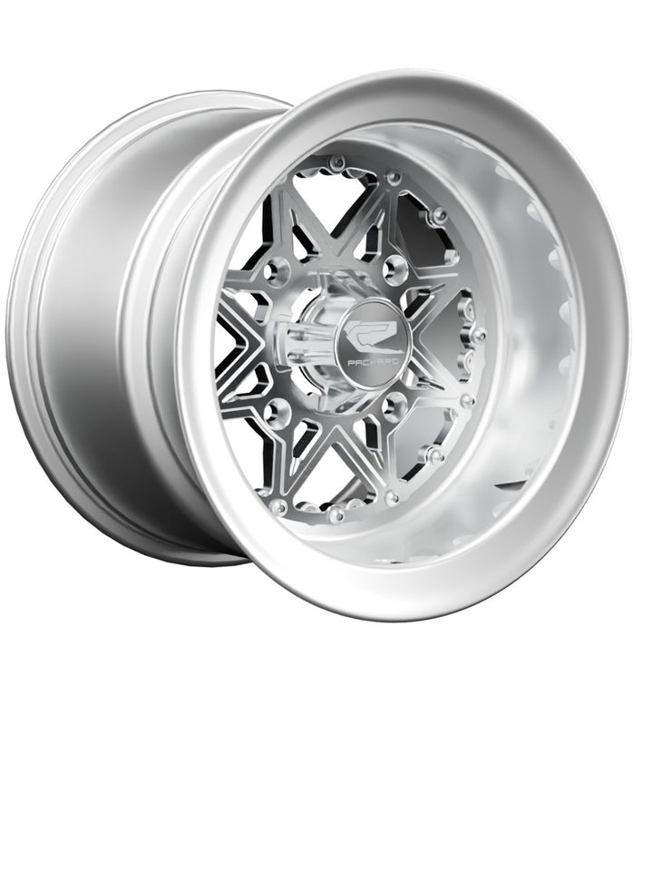 V2 - FF Forged Polished - Silver - 15x11 | 4x156 / Spinner cap