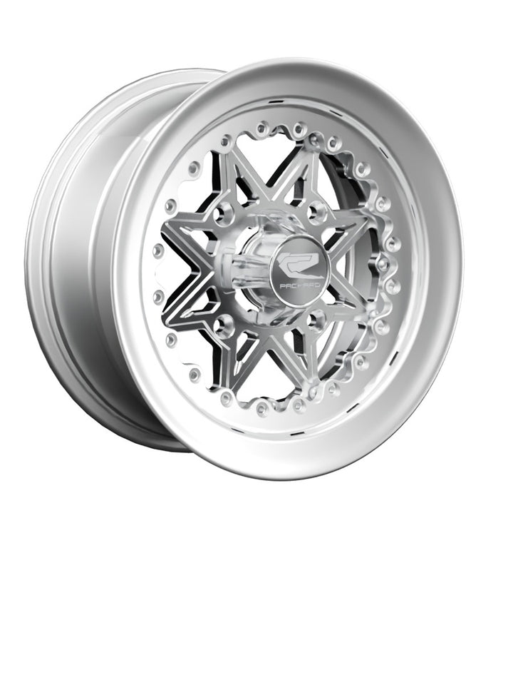 V2 - FF Forged Polished - Silver - 15x7 | 4x156 / Spinner cap