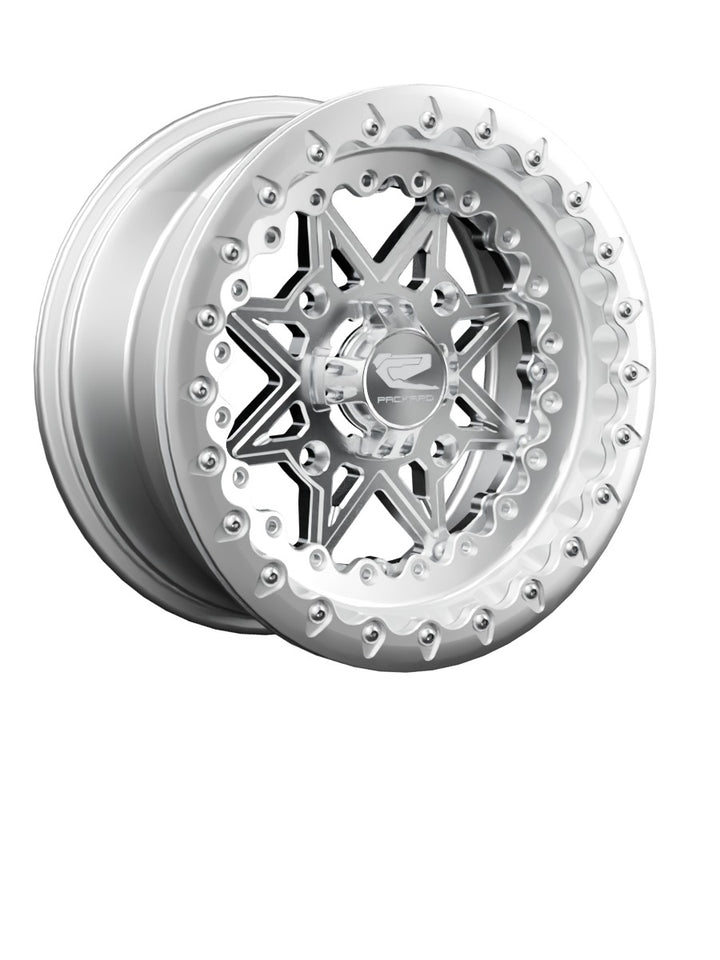 V2 - FF Forged Polished Beadlock - Silver - 15x7 | 4x156 / Polished V.1
