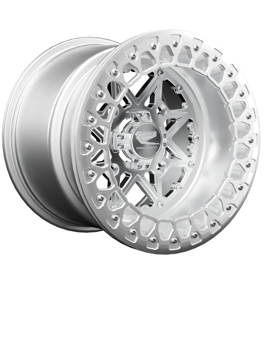 V2 - FF Forged Polished Beadlock - Silver - 15x11 | 4x156 / Polished V.3