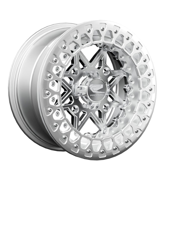 V2 - FF Forged Polished Beadlock - Silver - 15x7 | 4x156 / Polished V.3