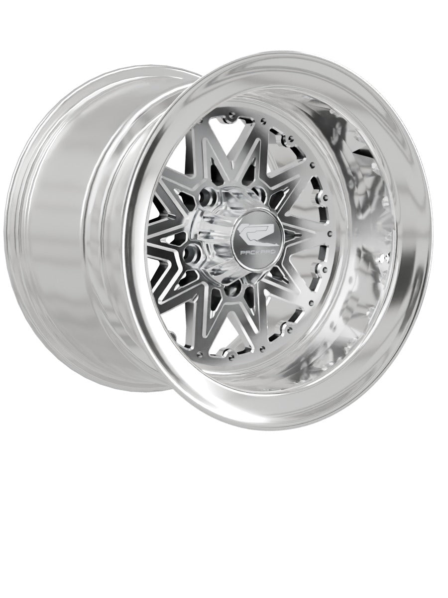 V2 Super Star - FF Forged Polished Silver RZR Pro R 5x4.5