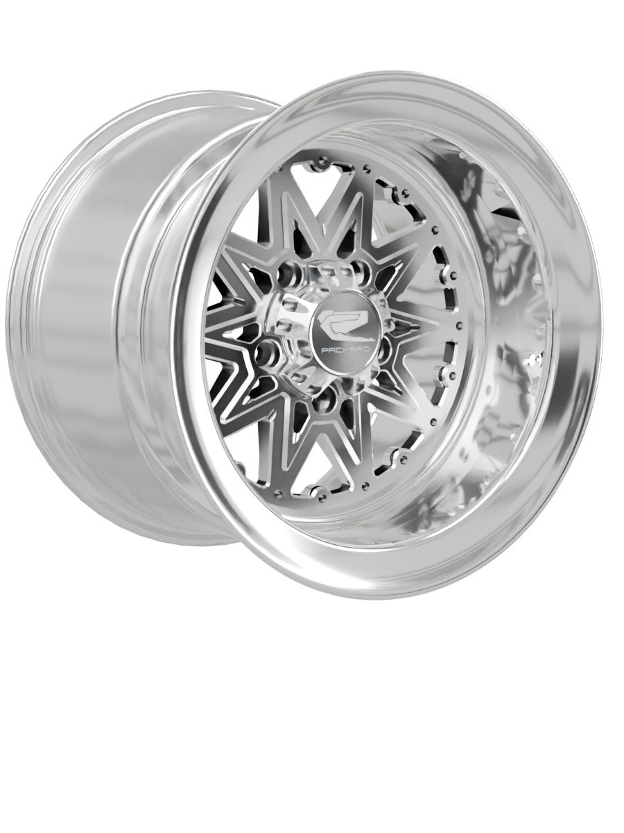 V2 Super Star - FF Forged Polished Silver RZR Pro R 5x4.5