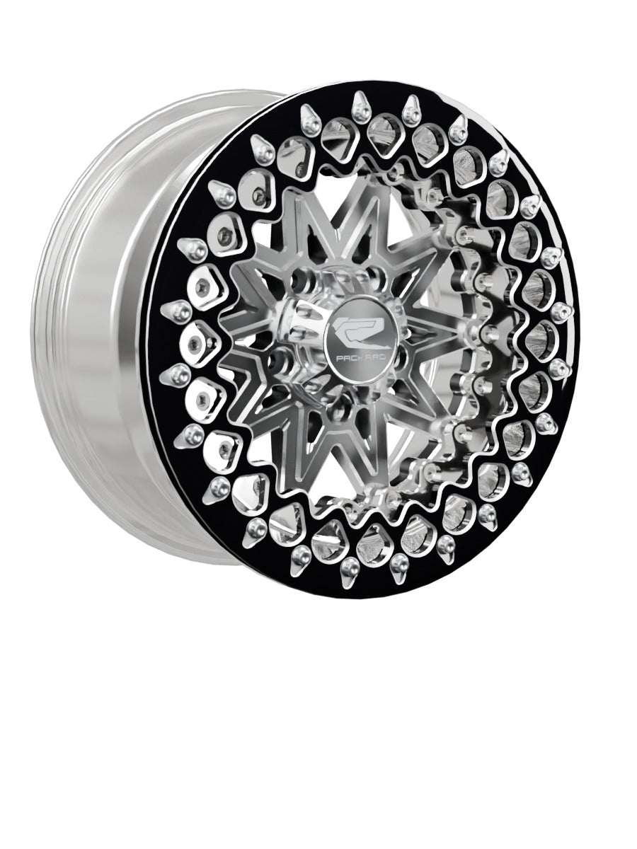 V2 Super Star - FF Forged Polished Beadlock - Silver RZR Pro R 5x4.5