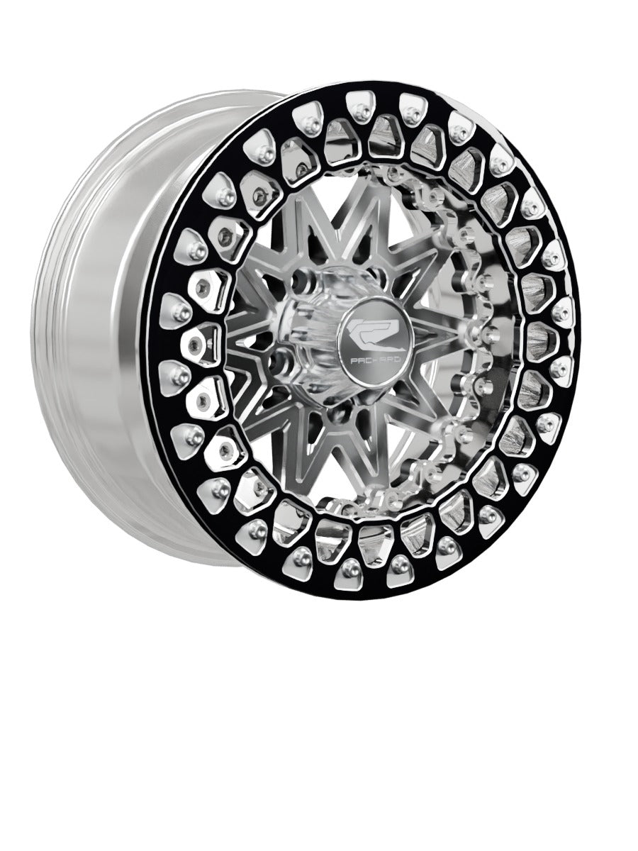 V2 Super Star - FF Forged Polished Beadlock - Silver RZR Pro R 5x4.5
