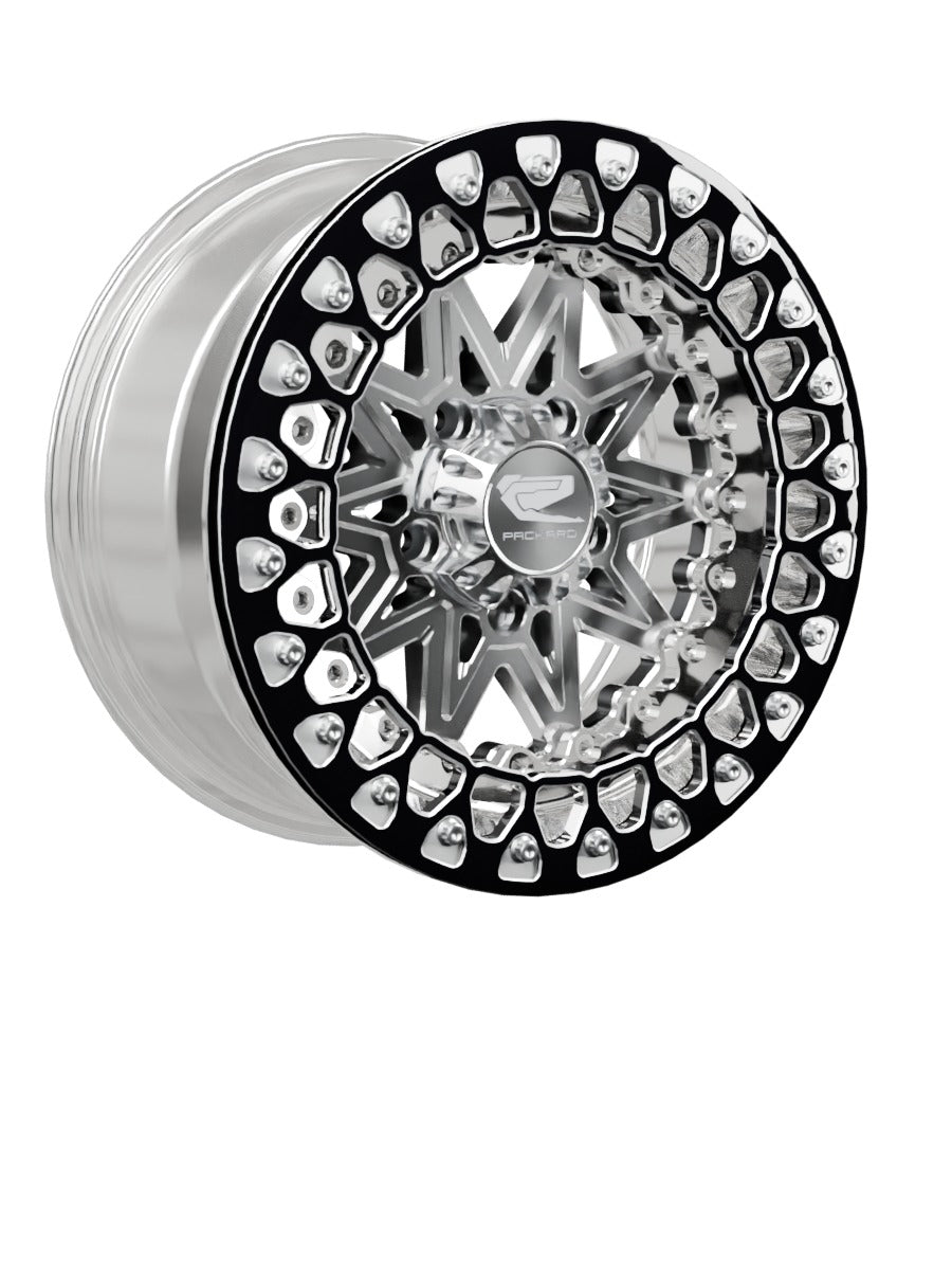 V2 Super Star - FF Forged Polished Beadlock - Silver RZR Pro R 5x4.5