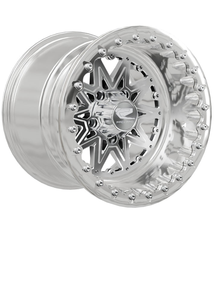 V2 Super Star - FF Forged Polished Beadlock - Silver RZR Pro R 5x4.5