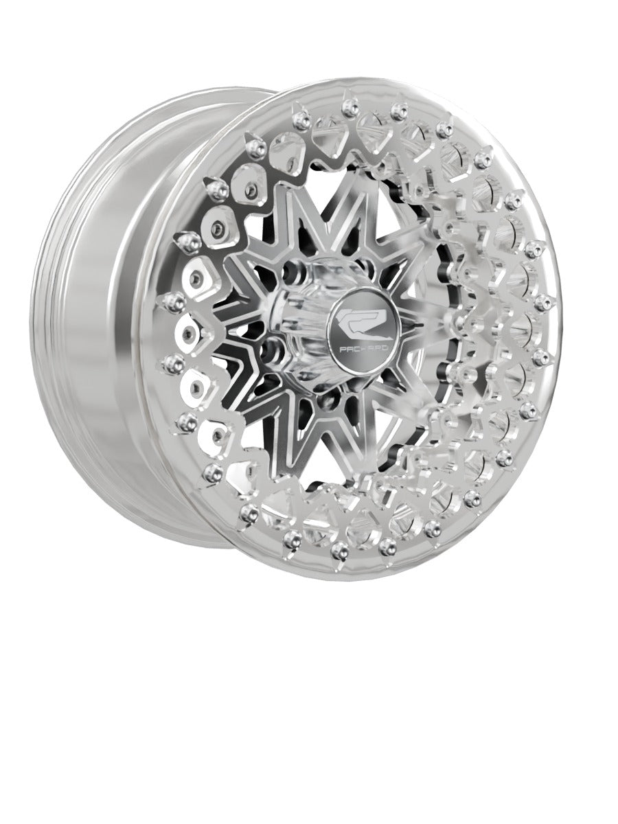 V2 Super Star - FF Forged Polished Beadlock - Silver RZR Pro R 5x4.5