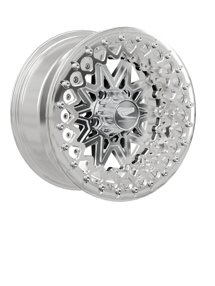 V2 Super Star - FF Forged Polished Beadlock - Silver RZR Pro R 5x4.5