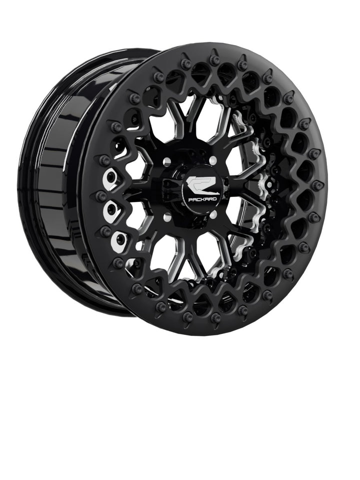 Wishbone - FF Forged Beadlock - Gloss Black 4x110 - 15x7 | 4x110 / Satin Black V.2