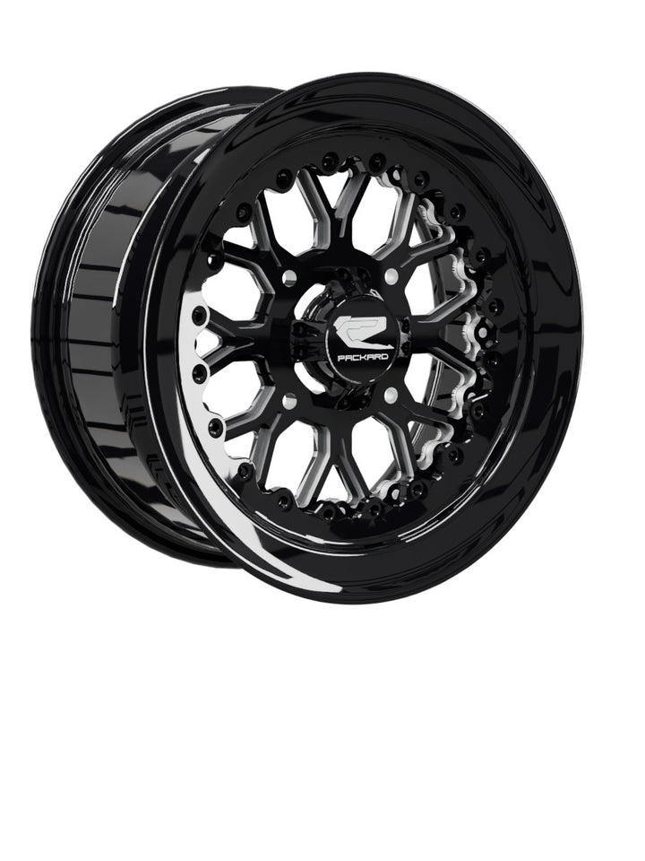 Wishbone - FF Forged Gloss Black - 15x7 | 4x136