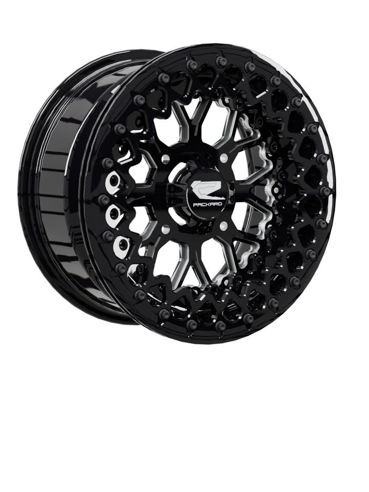 Wishbone - FF Forged Beadlock - Gloss Black - 15x7 | 4x136 / Gloss Black V.2