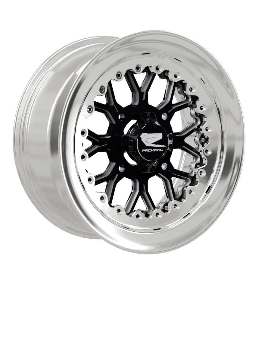 Wishbone - FF Forged Polished - Gloss Black - 15x7 | 4x136