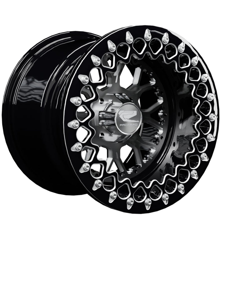 Wishbone - FF Forged Beadlock - Silver 4x110 - 15x11 | 4x110 / Contrast Machined V.2 / Yes