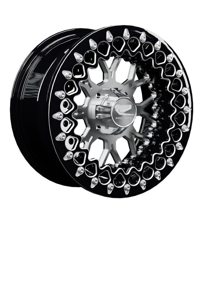 Wishbone - FF Forged Beadlock - Silver 4x110 - 15x7 | 4x110 / Contrast Machined V.2 / Yes