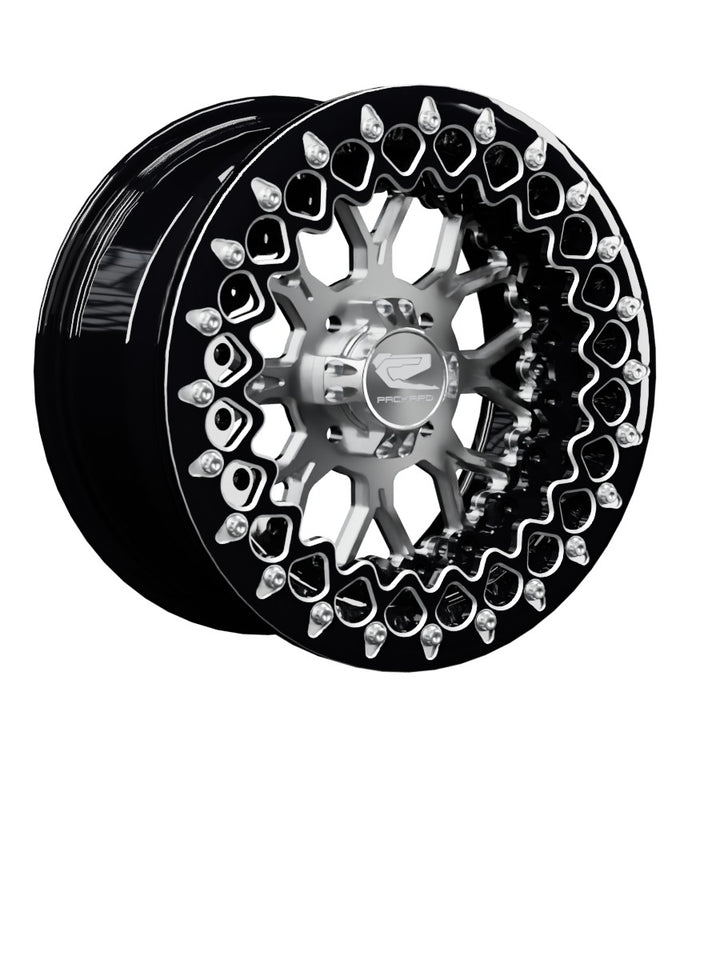 Wishbone - FF Forged Beadlock - Silver 4x110 - 15x7 | 4x110 / Contrast Machined V.2 / No
