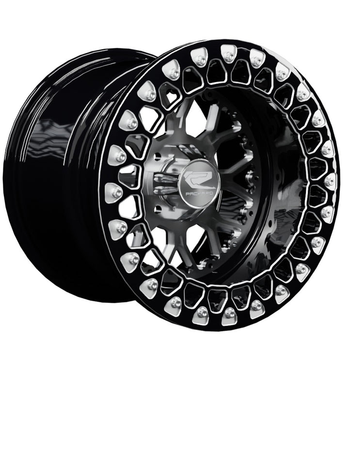 Wishbone - FF Forged Beadlock - Silver 4x110 - 15x11 | 4x110 / Contrast Machined V.3 / Yes