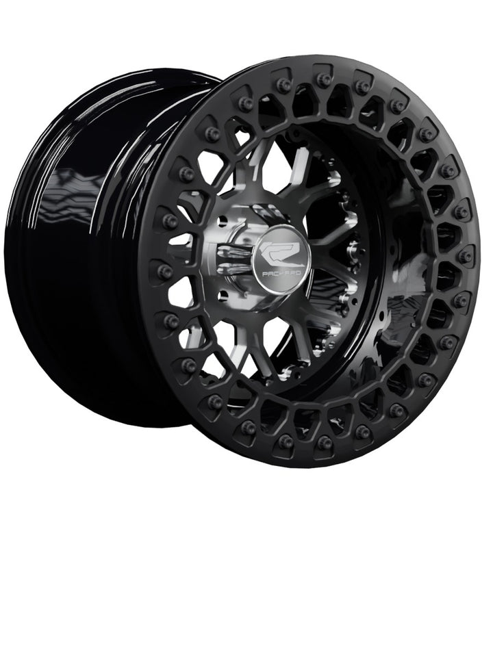 Wishbone - FF Forged Beadlock - Silver 4x110 - 15x11 | 4x110 / Satin Black V.3 / Yes