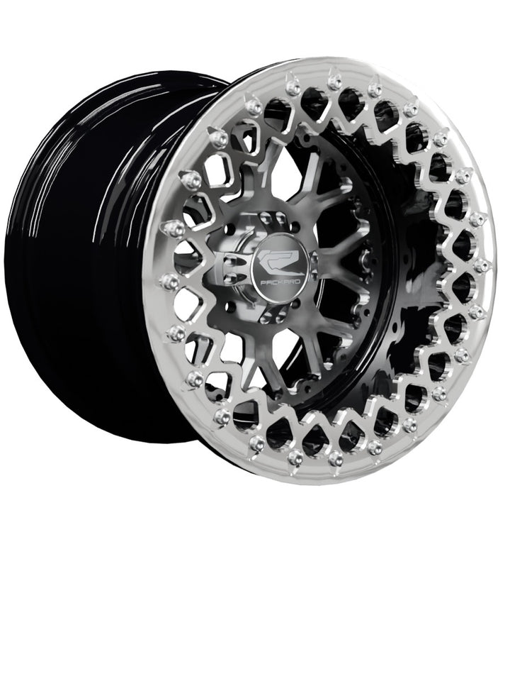 Wishbone - FF Forged Beadlock - Silver 4x110 - 15x11 | 4x110 / Polished V.2 / No