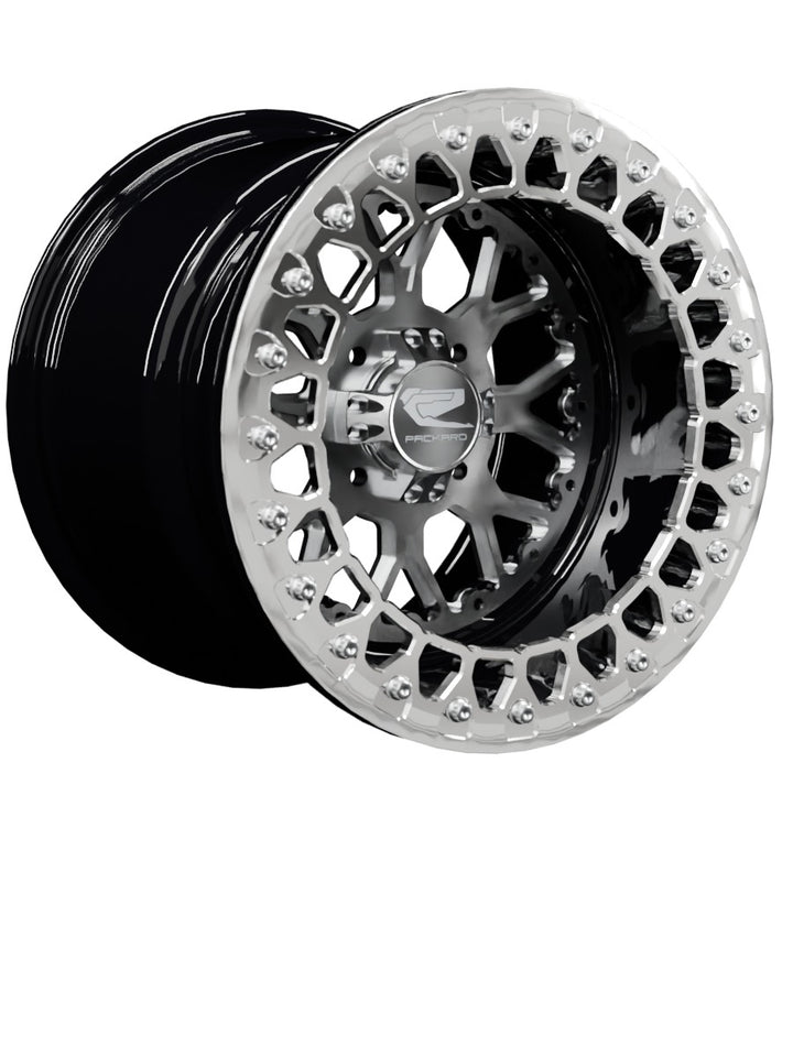 Wishbone - FF Forged Beadlock - Silver 4x110 - 15x11 | 4x110 / Polished V.3 / No