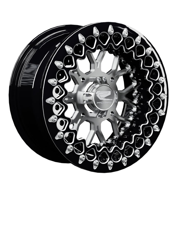 Wishbone - FF Forged Beadlock - Silver - 15x7 | 4x136 / Contrast Machined V.2 / No