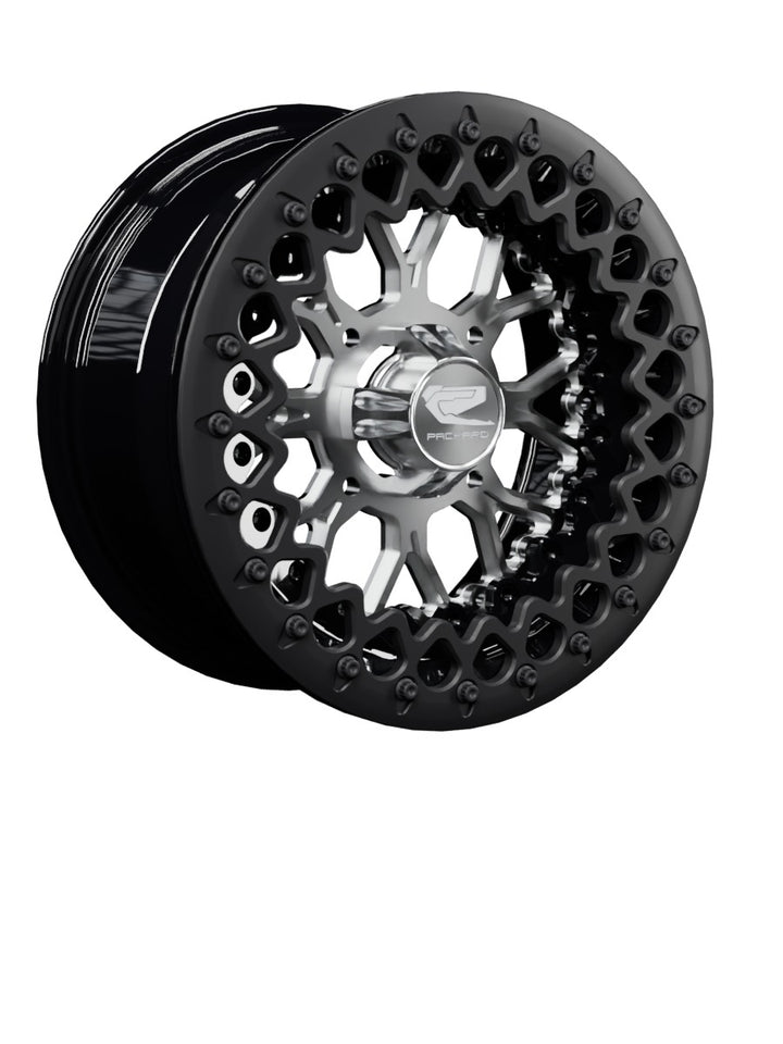 Wishbone - FF Forged Beadlock - Silver - 15x7 | 4x136 / Satin Black V.2 / Yes