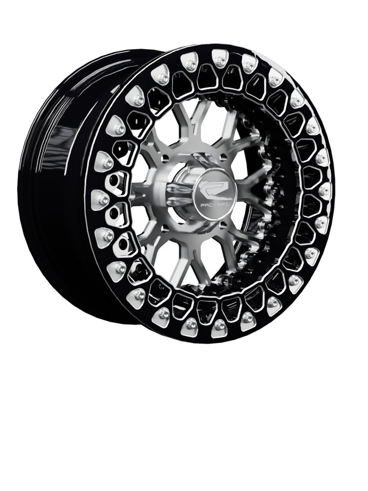 Wishbone - FF Forged Beadlock - Silver - 15x7 | 4x136 / Contrast Machined V.3 / Yes