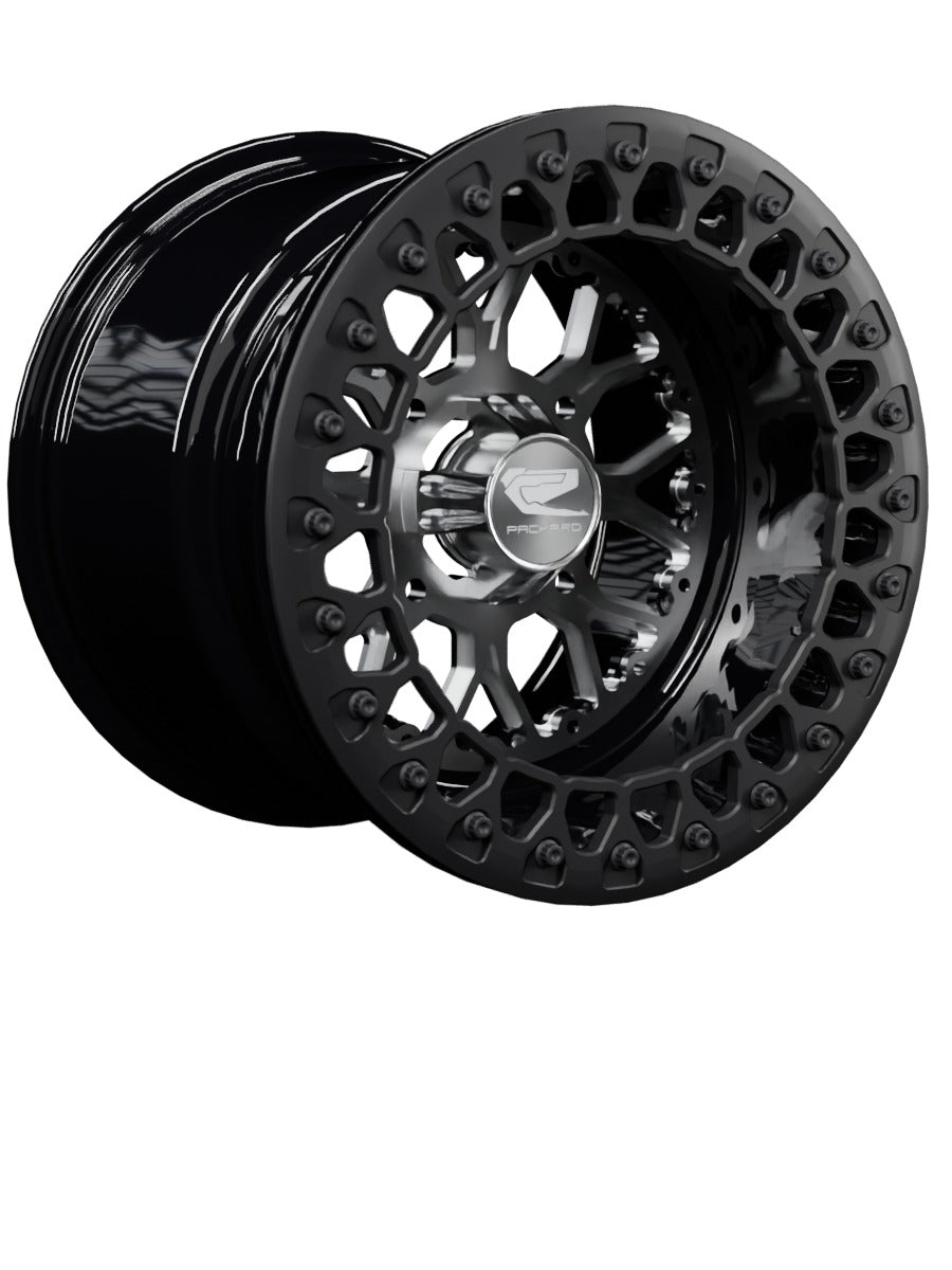 Wishbone - FF Forged Beadlock - Silver - 15x11 | 4x136 / Satin Black V.3 / Yes