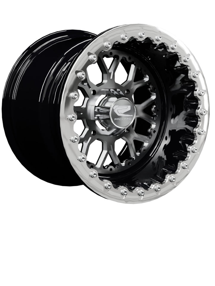 Wishbone - FF Forged Beadlock - Silver - 15x11 | 4x136 / Polished V.1 / Yes