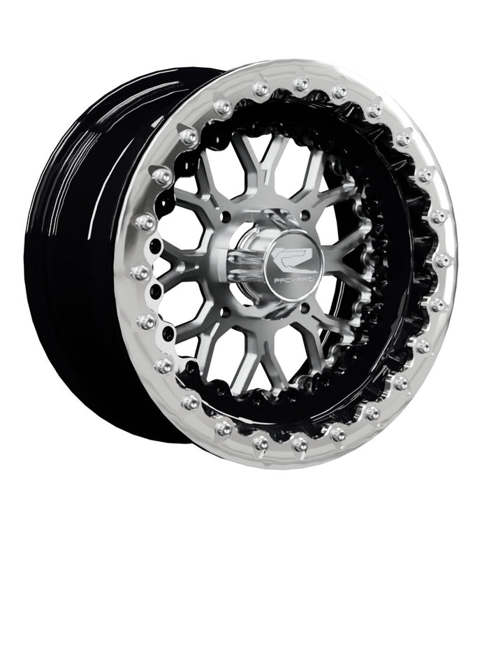 Wishbone - FF Forged Beadlock - Silver - 15x7 | 4x136 / Polished V.1 / Yes