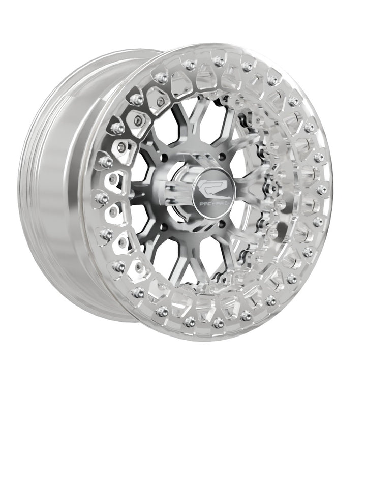 Wishbone - FF Forged Polished Beadlock - Silver - 15x7 | 4x136 / Polished V.3 / Yes